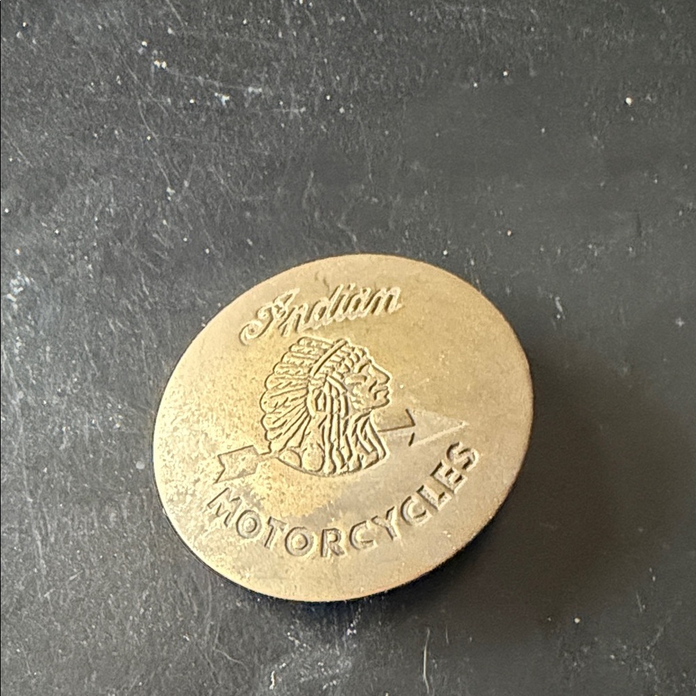 Indian Motorcycles Brass pin
